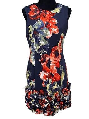 🔥🔥 HOT DEAL Donna Ricco Floral Stretch Dress. Size 2  NWT